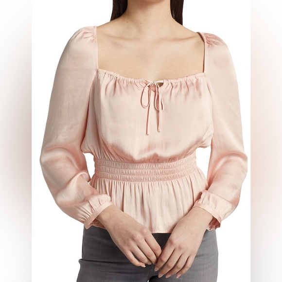 NWT💕 Paige Odalyn Peasant Top Size S - Picture 6 of 14